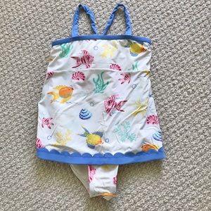 Beaufort Bonnet Girls Swimsuit Size 5